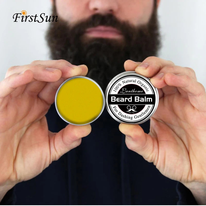 Natural Beard Balm Wax for Growth